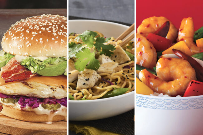 New Asian-inspired menu items from Red Robin, Noodles & Co. and Panda Express