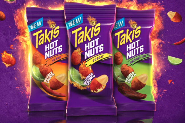 Takis Hot Nuts