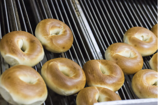 Bagel production line