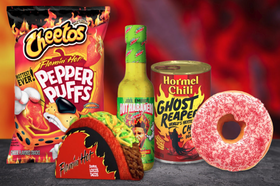 Doritos and Cheetos Flamin' Hot Sauce Reports Info