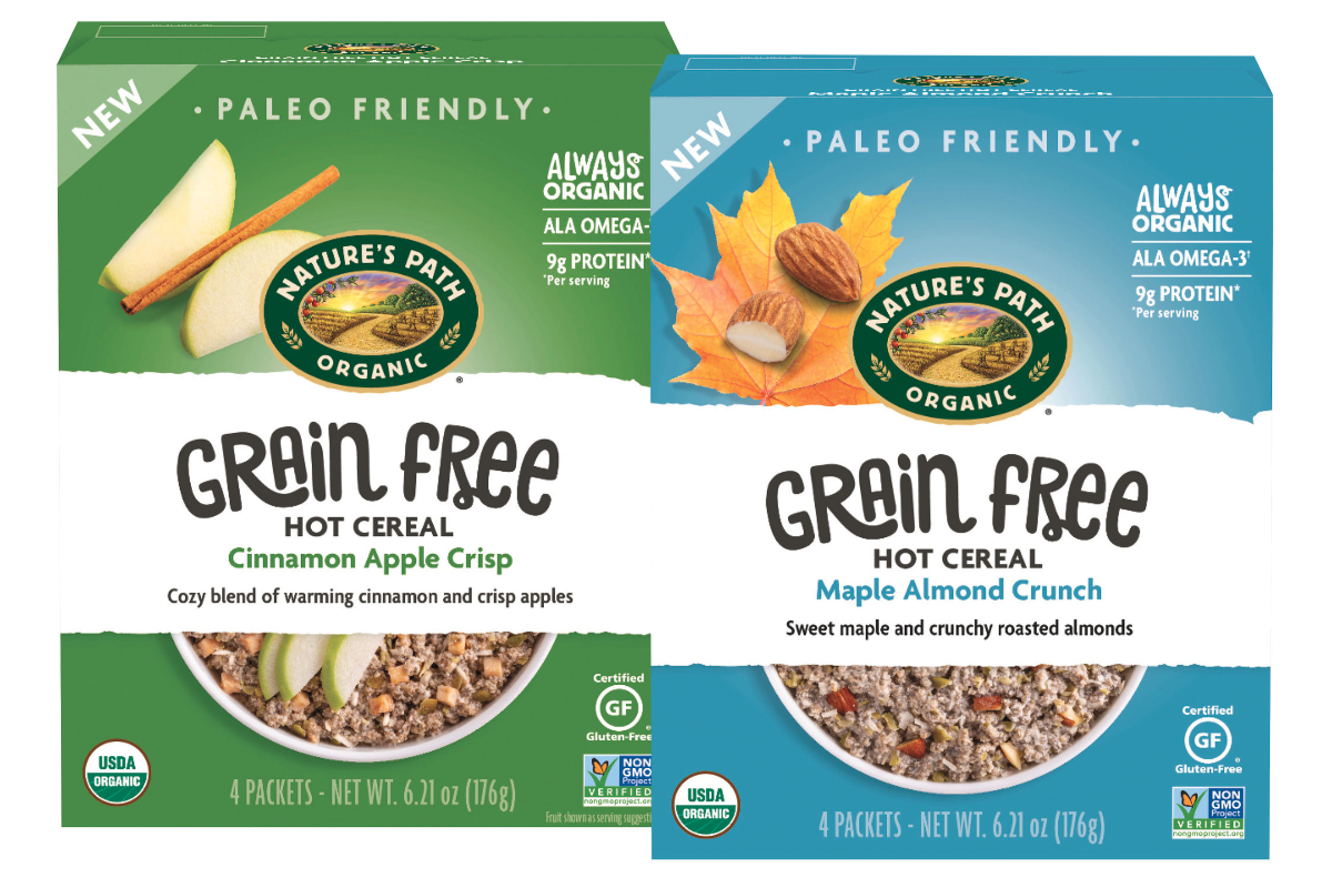 Grain free hot cereal debuts from Nature s Path 2020 12 03 Food Business News