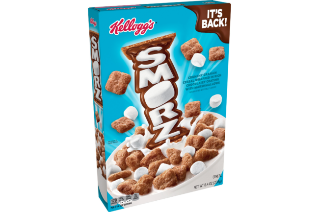 Kellogg's Smorz cereal