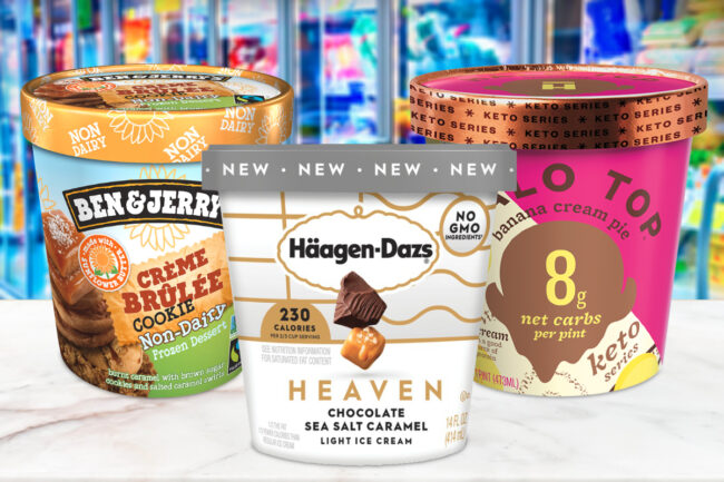 New ice cream offerings