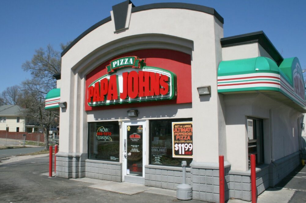 Papa John's store exterior