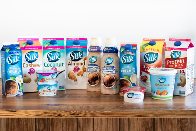 Danone Silk product lineup