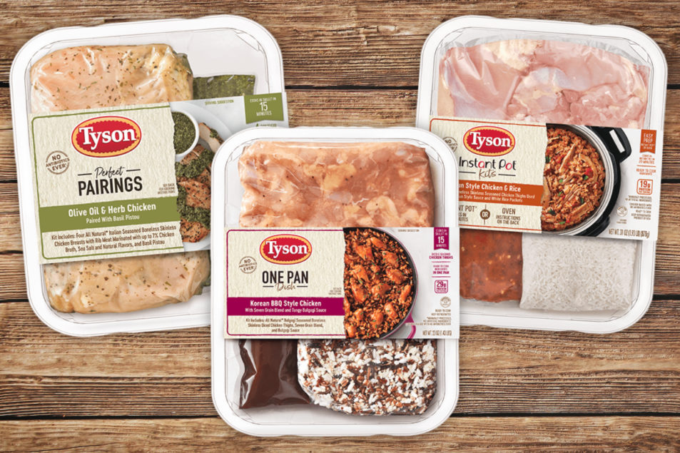 Tyson expands portfolio of meal shortcuts, 2021-01-20