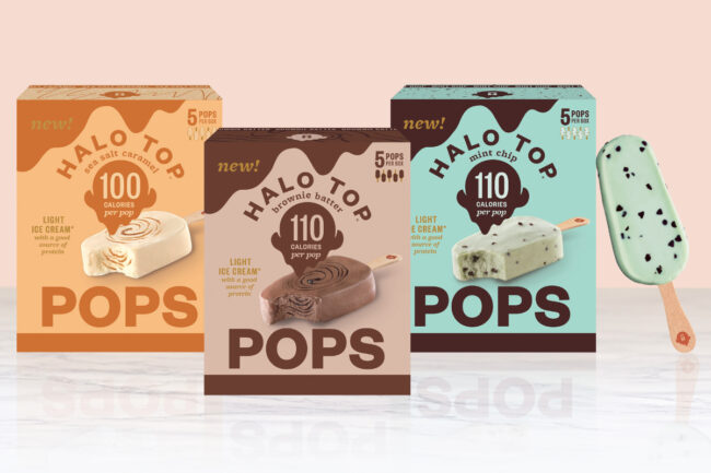 Halo Top Pops