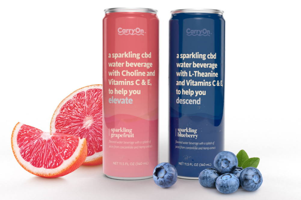 CarryOn CBD sparkling water