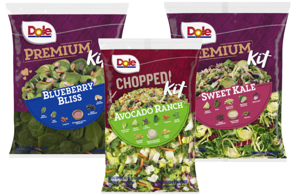 Dole debuts salad kit line extensions 20200615 Food Business News