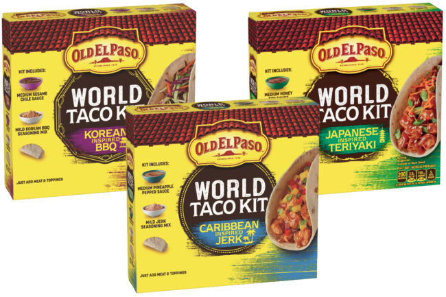 Old El Paso World Taco Kits