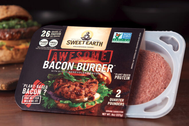 Sweet Earth Foods Awesome Bacon Burger