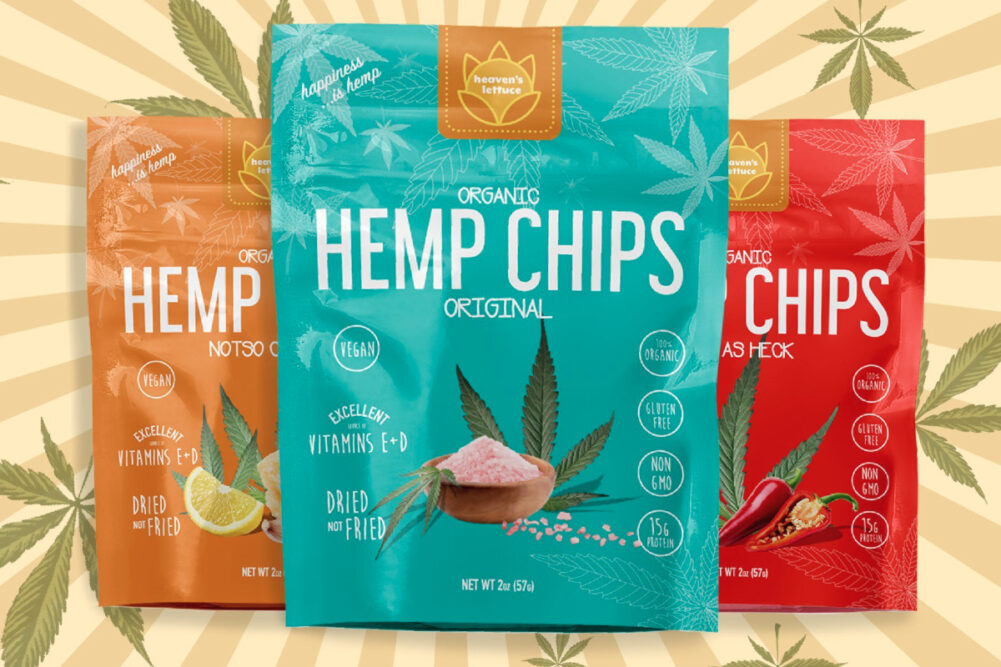 Heaven's Lettuce hemp chips