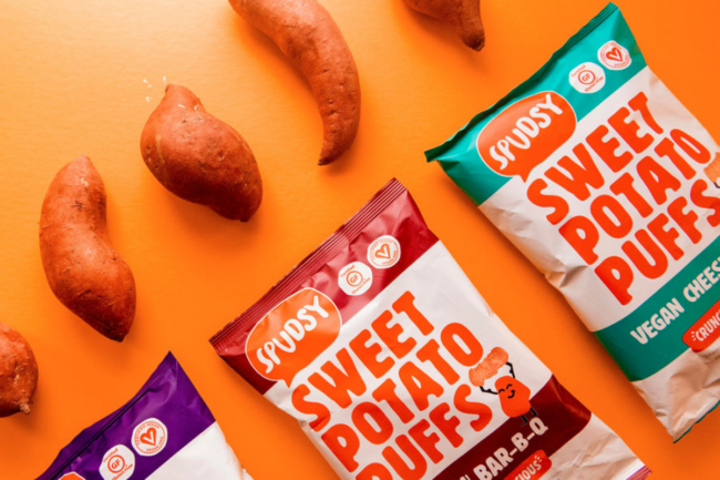 Spudsy sweet potato puffs