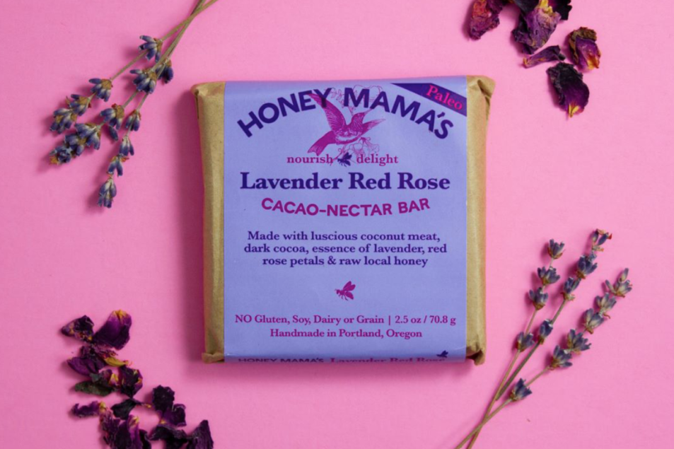 Cacao-Nectar Bar, Lavender Red Rose