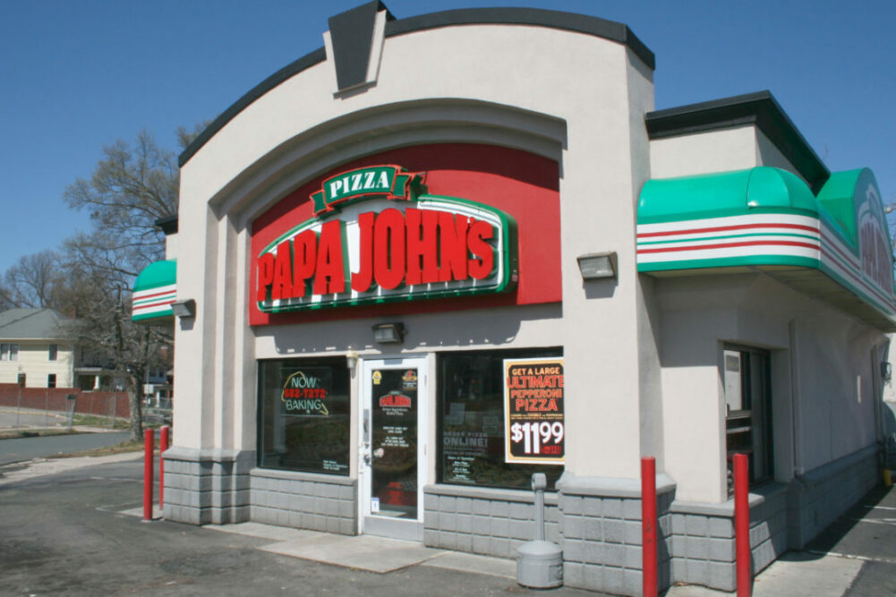 Papa John's store exterior