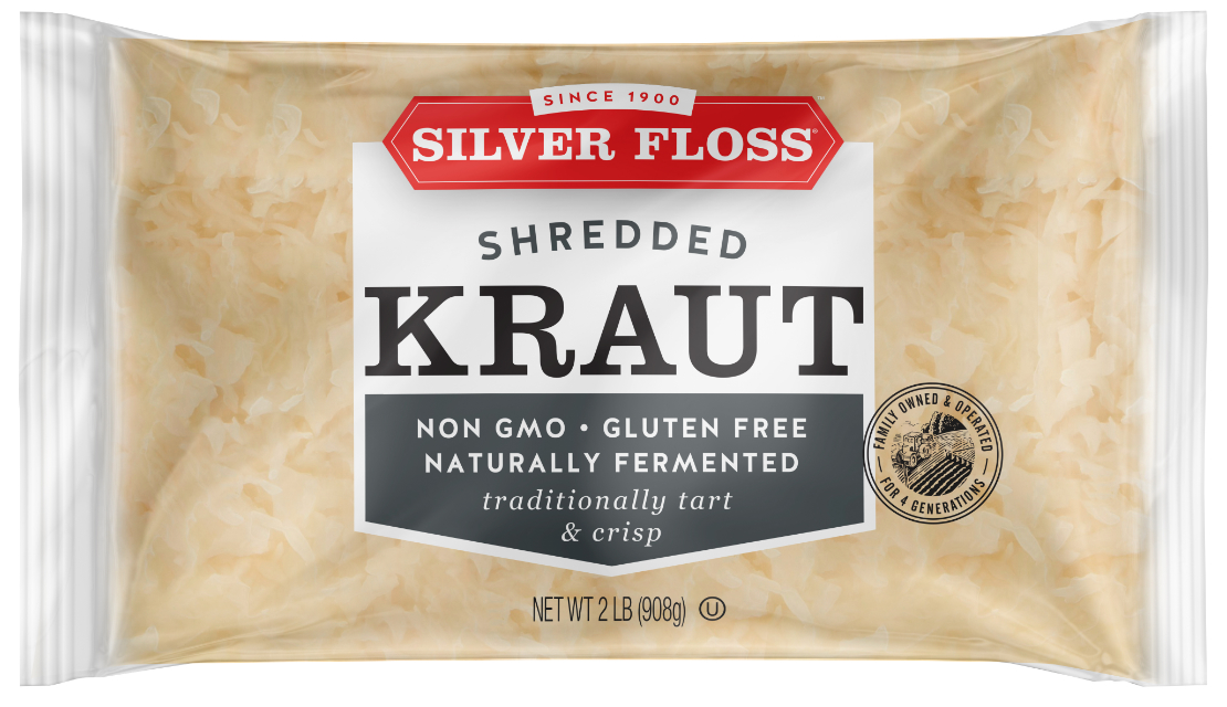 GLK Foods Silver Floss shredded kraut