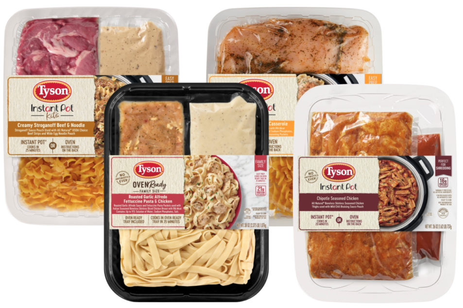 Tyson expands portfolio of meal shortcuts, 2021-01-20