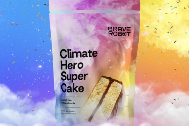 Brave Robot Climate Hero Super Cake mix from The Urgent Co.