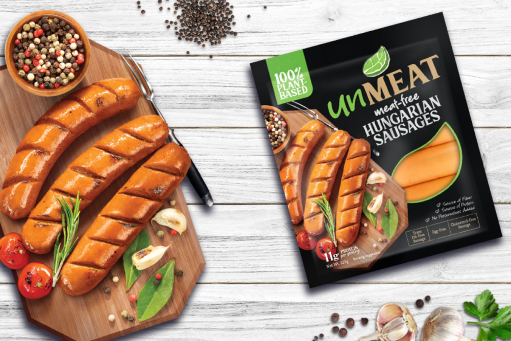 Plant-based sausage from Century Pacific Foods