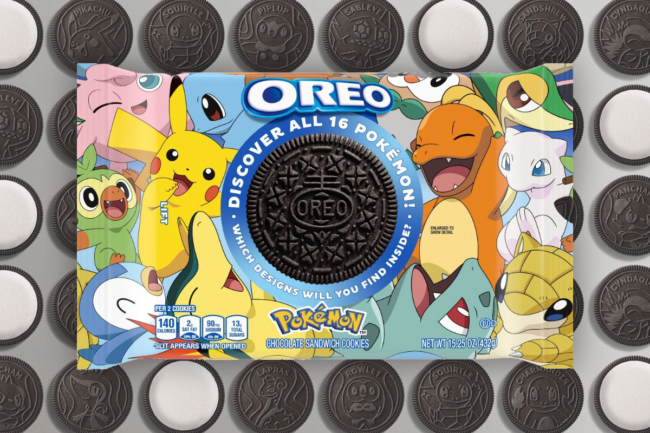 Pokemon-themed Oreos from Mondelez International