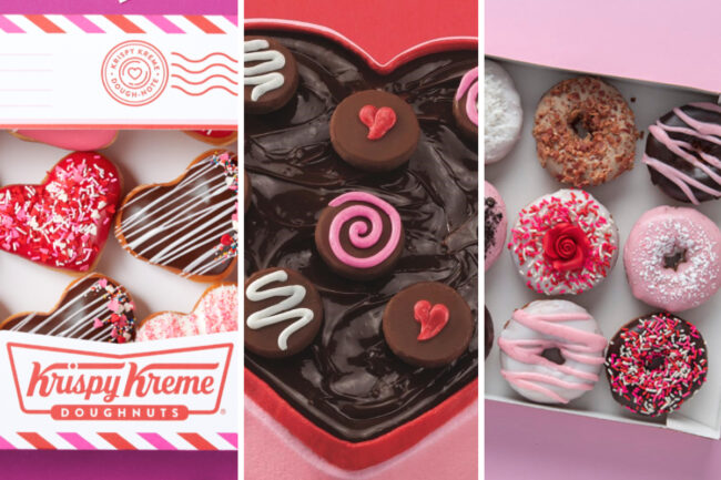 New menu items from Krispy Kreme, Baskin-Robbins, Duck Donuts