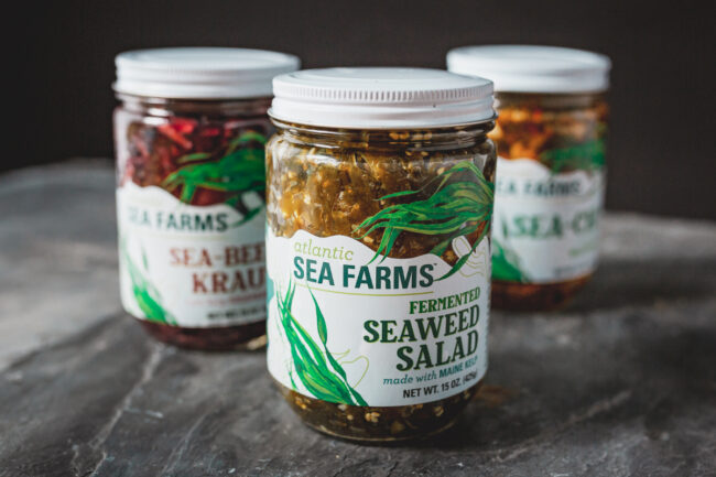 Atlantic Sea Farms jarred kelp products