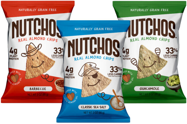 Nutchos almond tortilla chips