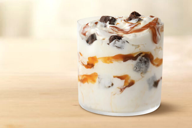 McDonald's Caramel Brownie McFlurry