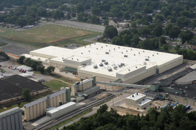 Riviana Foods Memphis rice plant