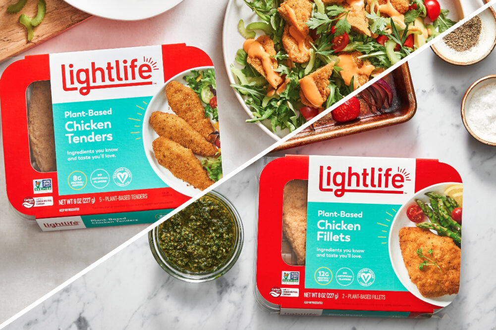 Lightlife plant-based chicken tenders and fillets