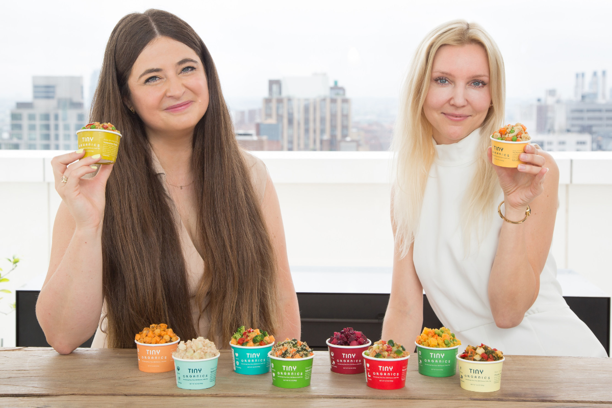 Betsy Fore and Sofia Laurell of Tiny Organics