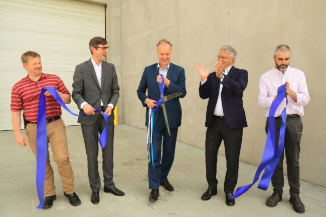 Biospringer by Lesaffre Cedar Rapids facility ribbon cutting