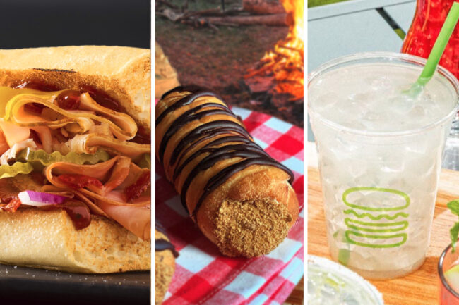 New menu items from Quiznos, Voodoo Doughnut, Shake Shack