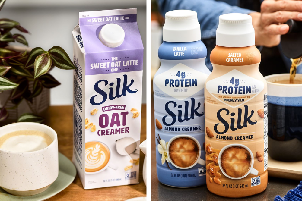 Silk Dairy Free Caramel Flavored Almondmilk Coffee Creamer - 1 quart