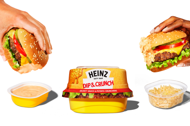 Heinz Dip Crunch sauce