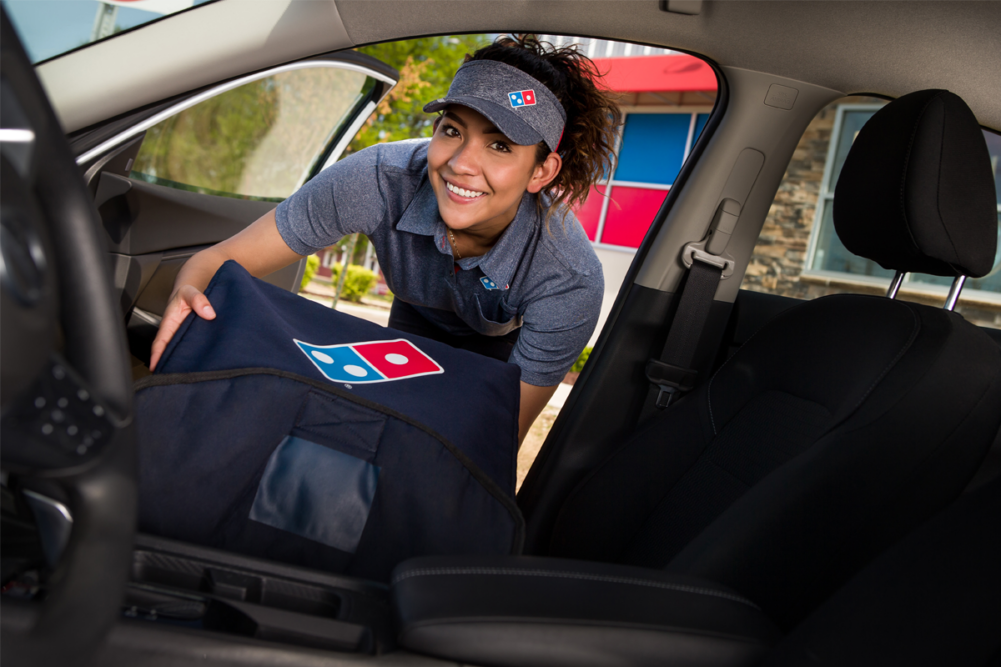 Domino's delivery driver