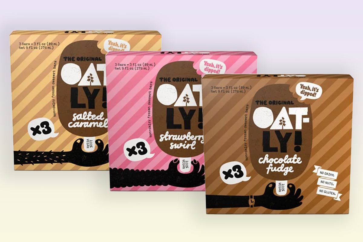 Oatly frozen bars