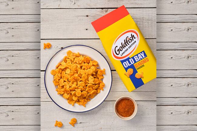 Old Bay Goldfish crackers