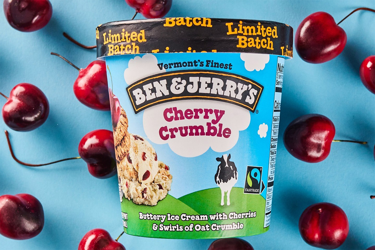 Ben & Jerry's Cherry Crumble