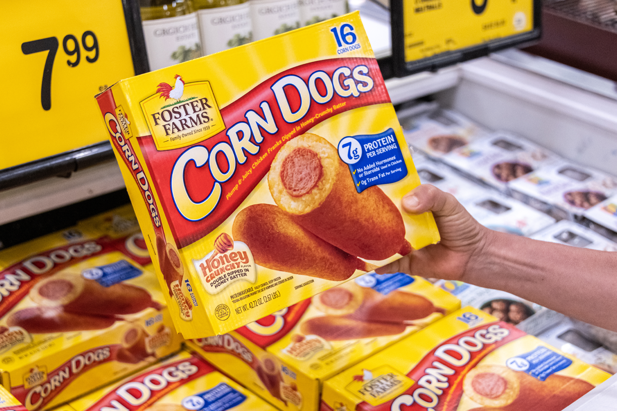 Foster Farms corndogs