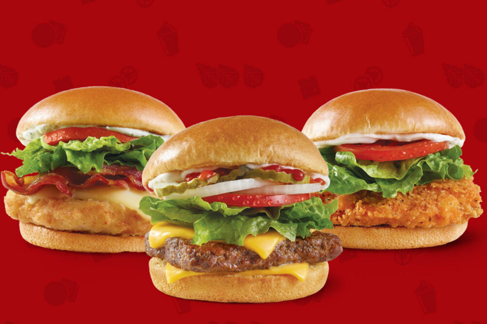 Wendy's sandwiches 