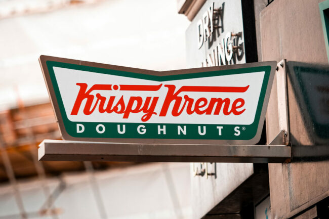 Krispy Kreme sign