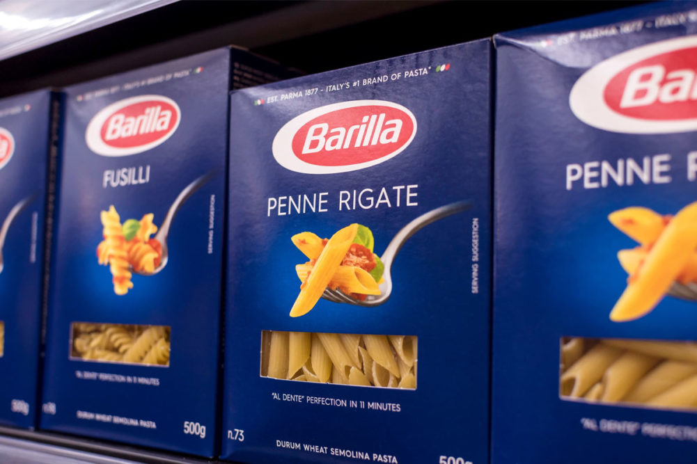 Pasta packaging sparks lawsuit for Barilla