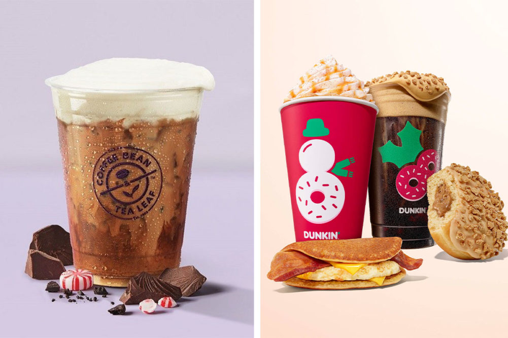 Slideshow: New menu items from Starbucks, Dunkin' Donuts, Caribou