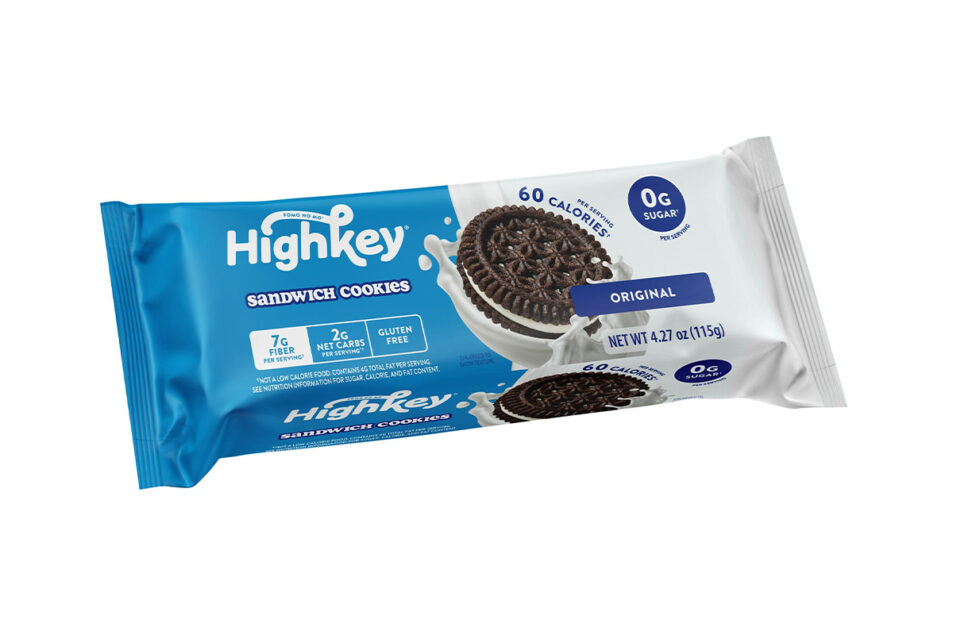 Sugar-free sandwich cookies launch from HighKey | Food Business News