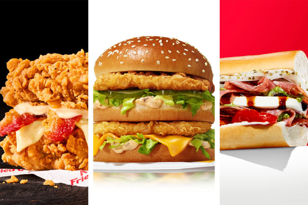 Slideshow New menu items from McDonald’s, Jimmy John’s and KFC Food