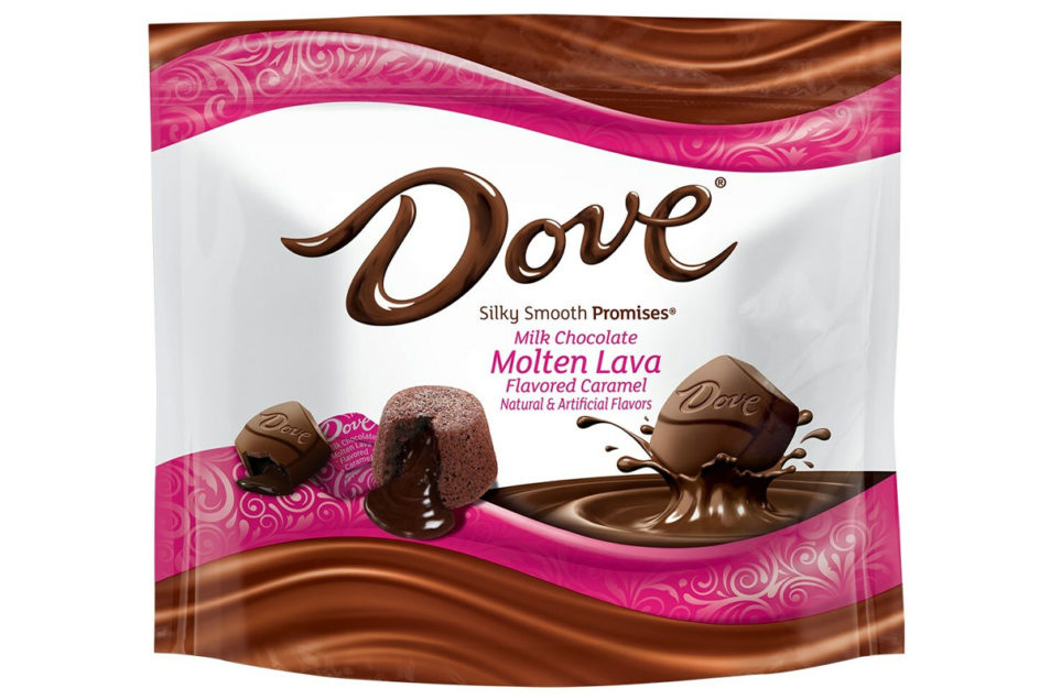 Dove adds molten lava cake-inspired candy | Food Business News