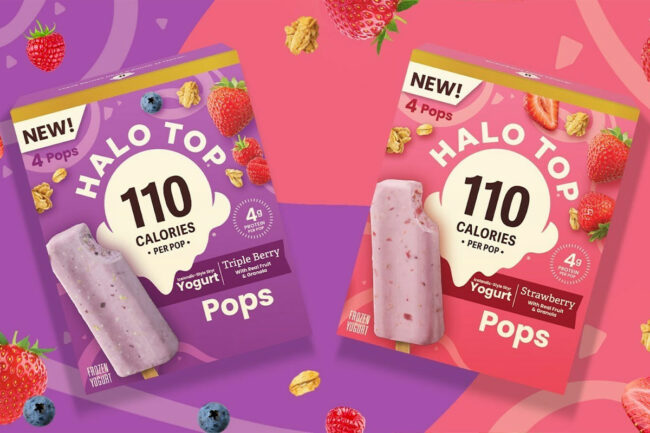 Halo Top Pops