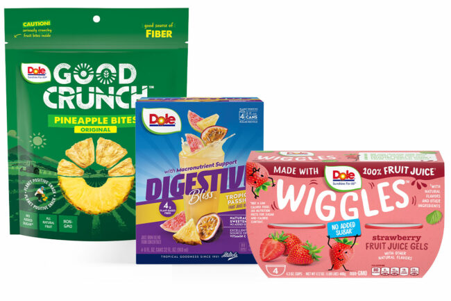 Dole products released at Natural Products Expo West