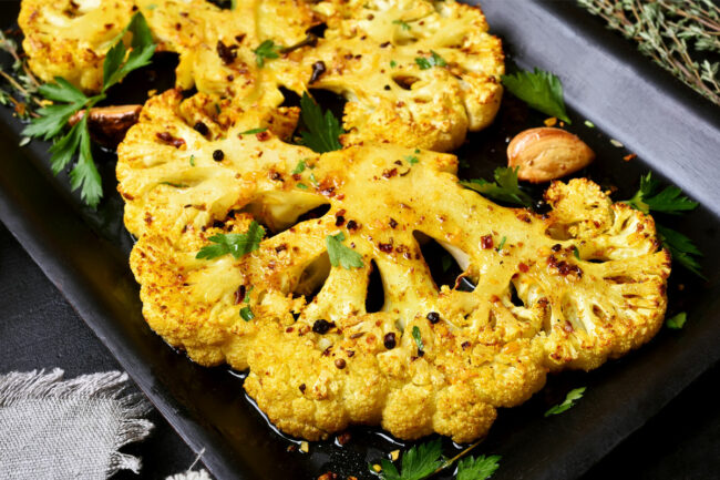 Cauliflower steak